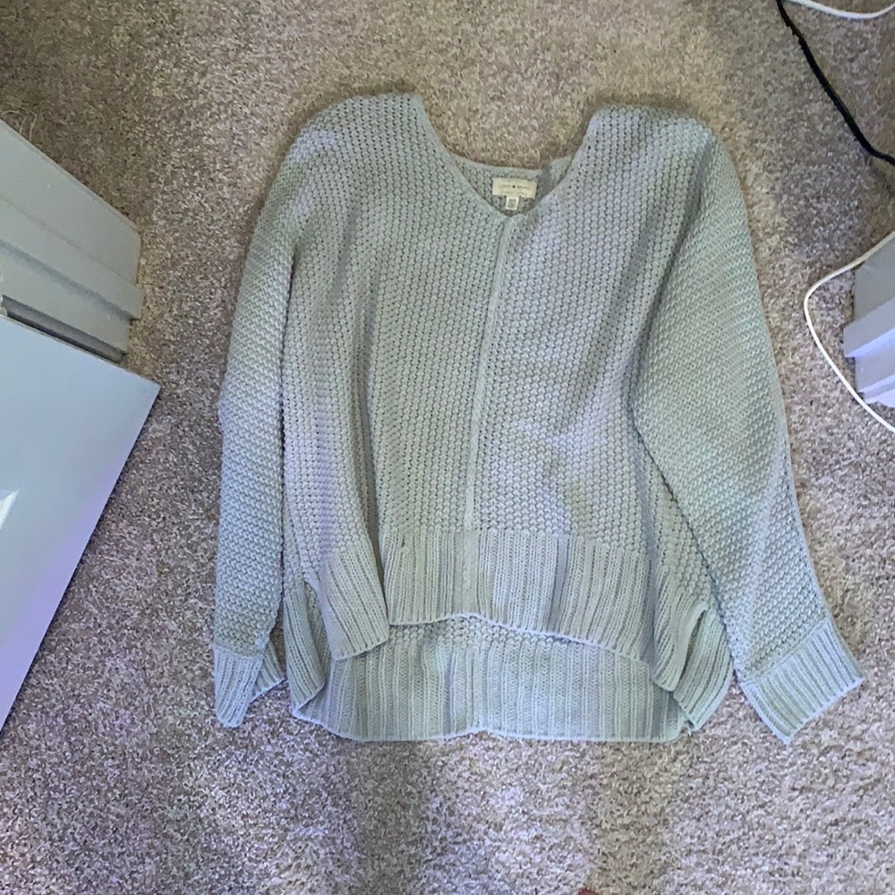V-neck sweater
